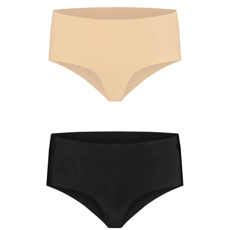 Slip a vita alta invisibili Bye Bra, senza cuciture, 2 pezzi