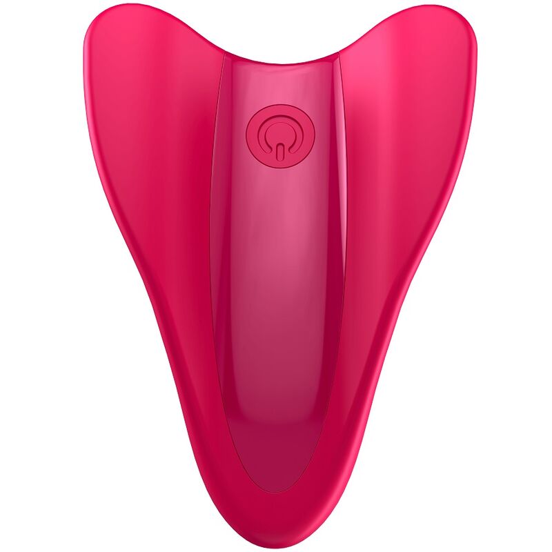 Satisfyer High Fly vibratore per dita, fucsia