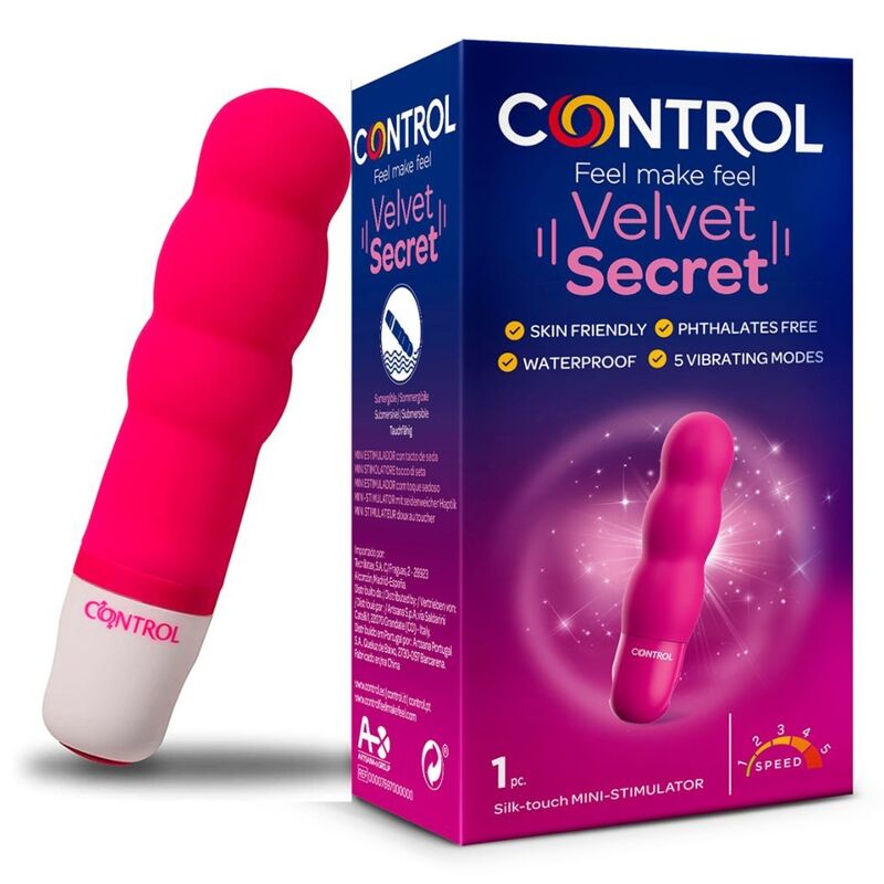 CONTROL Velvet Secret Mini vibratore per il clitoride