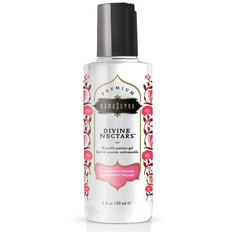 KamaSutra Divine Nectars Strawberry Dream lubrificante al gusto di fragola, 150 ml