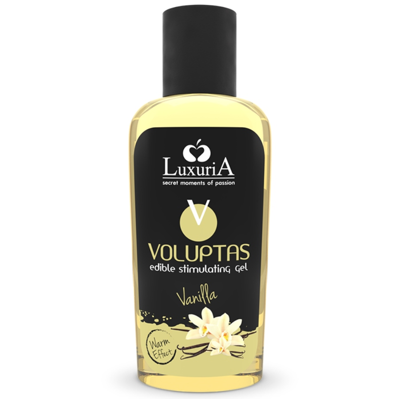 Intimateline Luxuria Voluptas gel da massaggio commestibile alla vaniglia, 100 ml
