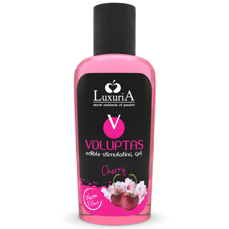 Gel da massaggio commestibile Intimateline Luxuria Voluptas al gusto di ciliegia