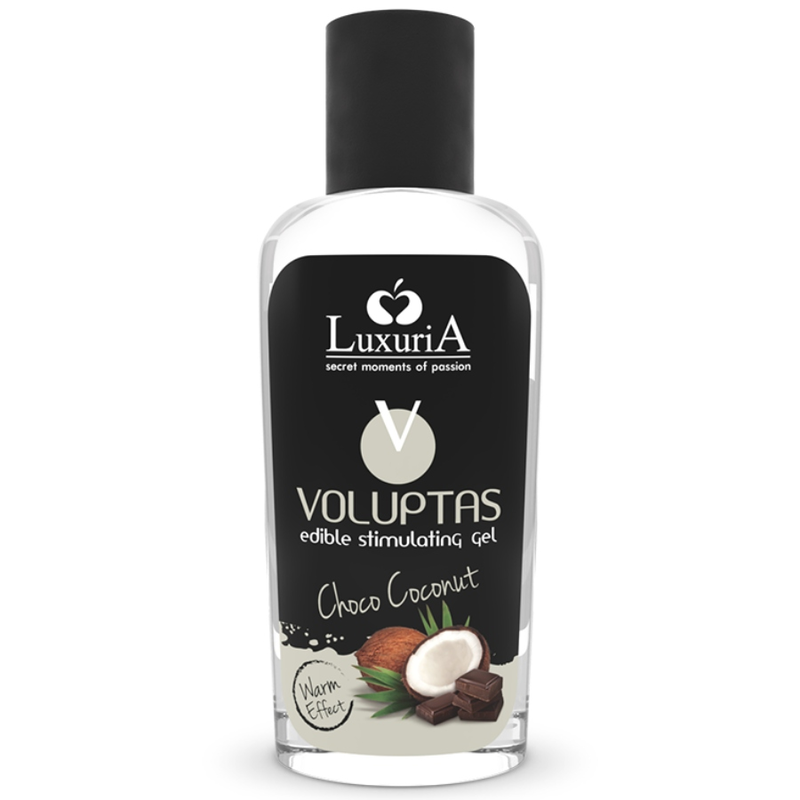 Gel da massaggio commestibile Intimateline Luxuria Voluptas, cocco e panna