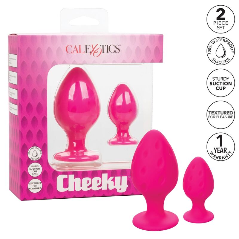 CalExotics Cheeky plug anale rosa