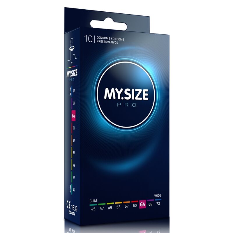 Preservativi MY SIZE PRO extra large, 64 mm, 10 pezzi
