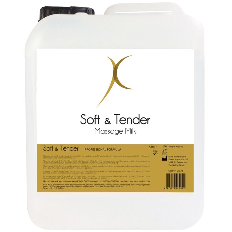 SOFT AND TENDER Latte da massaggio 5.000 ml