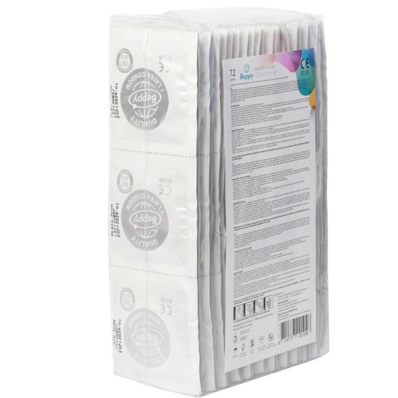 Preservativi BEPPY Natural Standard, 72 pezzi