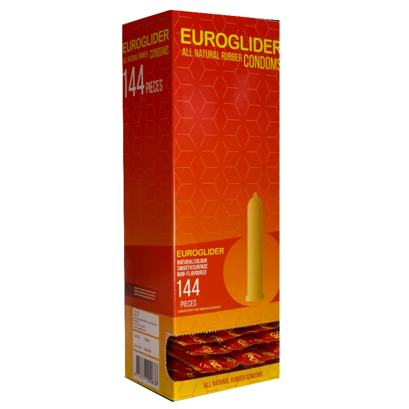 Preservativi Euroglider Standard, 144 pezzi