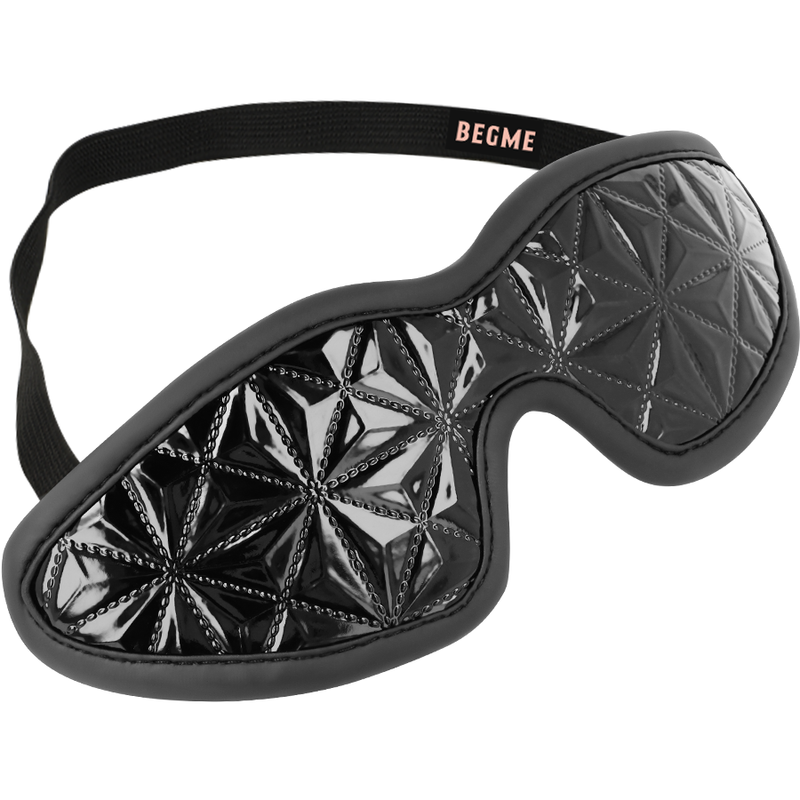 Mascherina BEGME Black Edition con fodera in neoprene