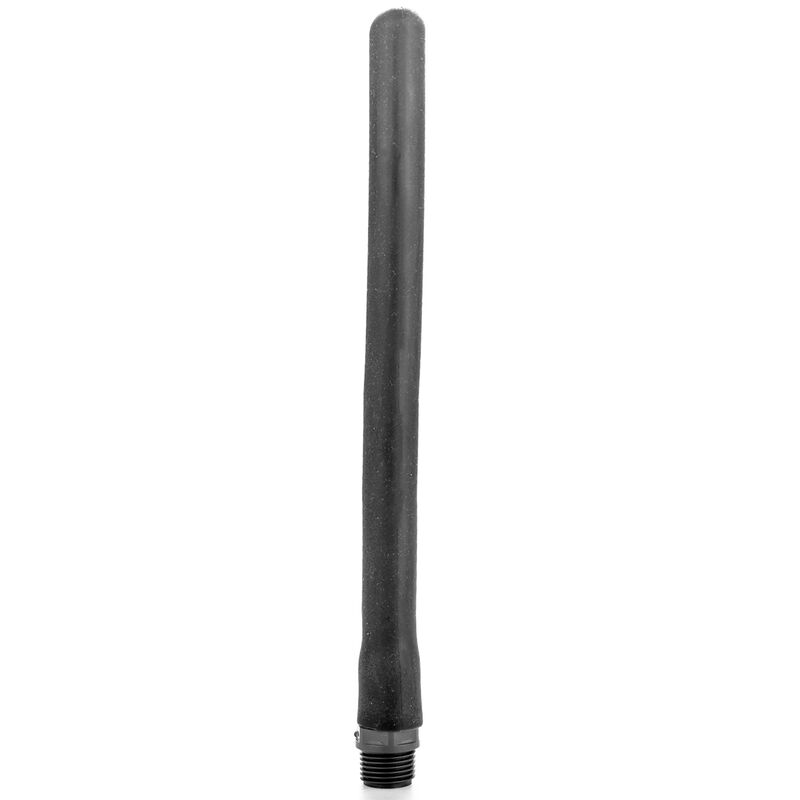 ALL BLACK Doccia anale in silicone con tubo flessibile