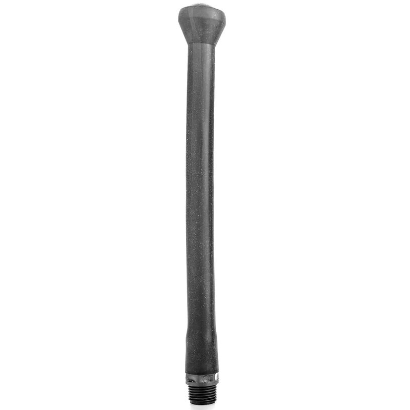 Doccia anale ALL BLACK in silicone con tubo flessibile