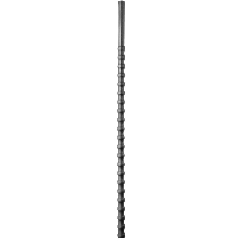 Sonda uretrale in silicone ALL BLACK, 24 cm
