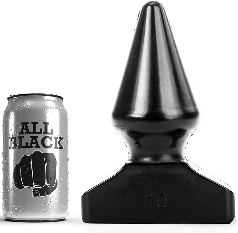 Plug anale ALL BLACK 20,5 cm