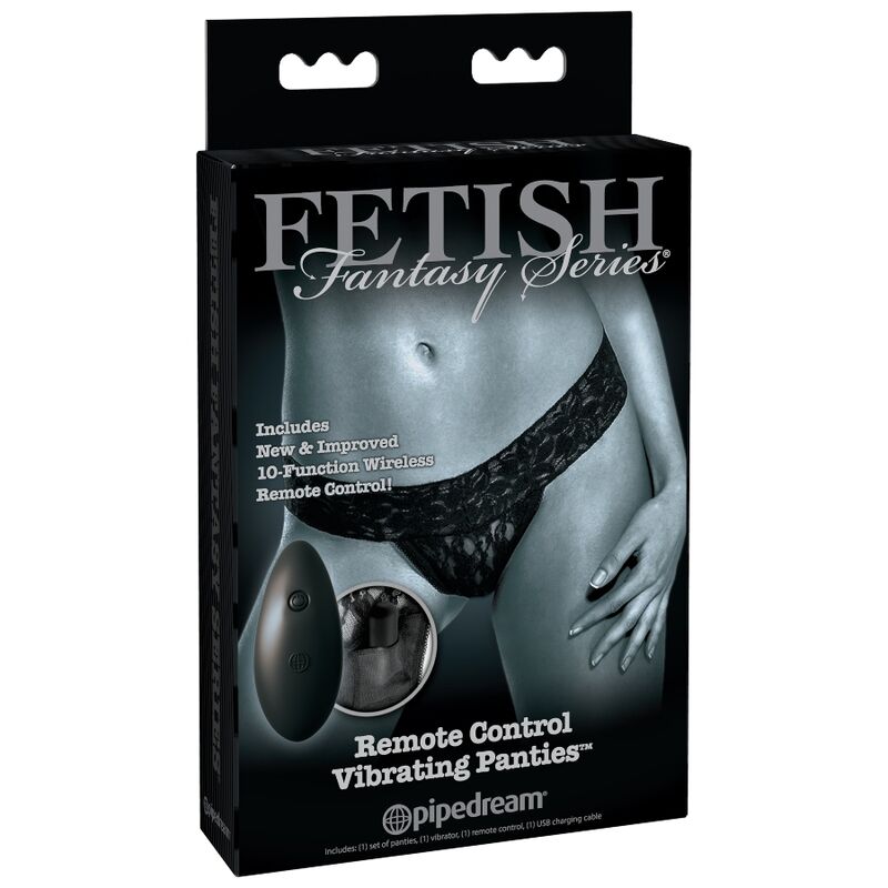 FETISH FANTASY Limited Edition perizoma a vita bassa con vibratore e telecomando