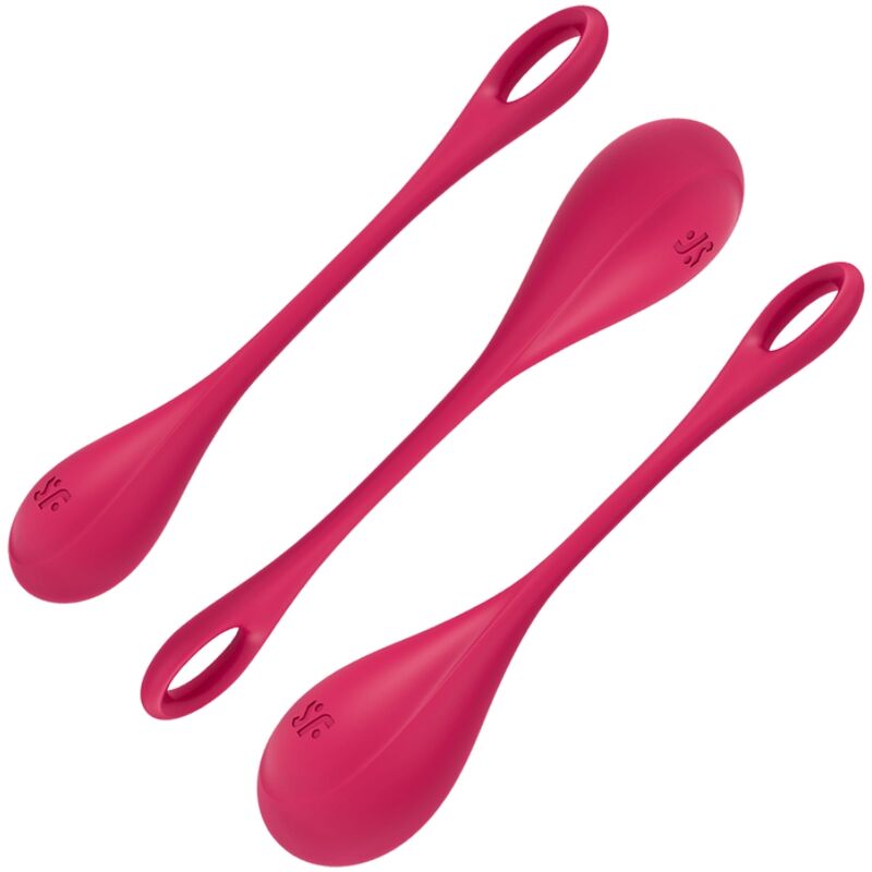 Satisfyer Yoni Power 1 stimolatore clitorideo, rosso