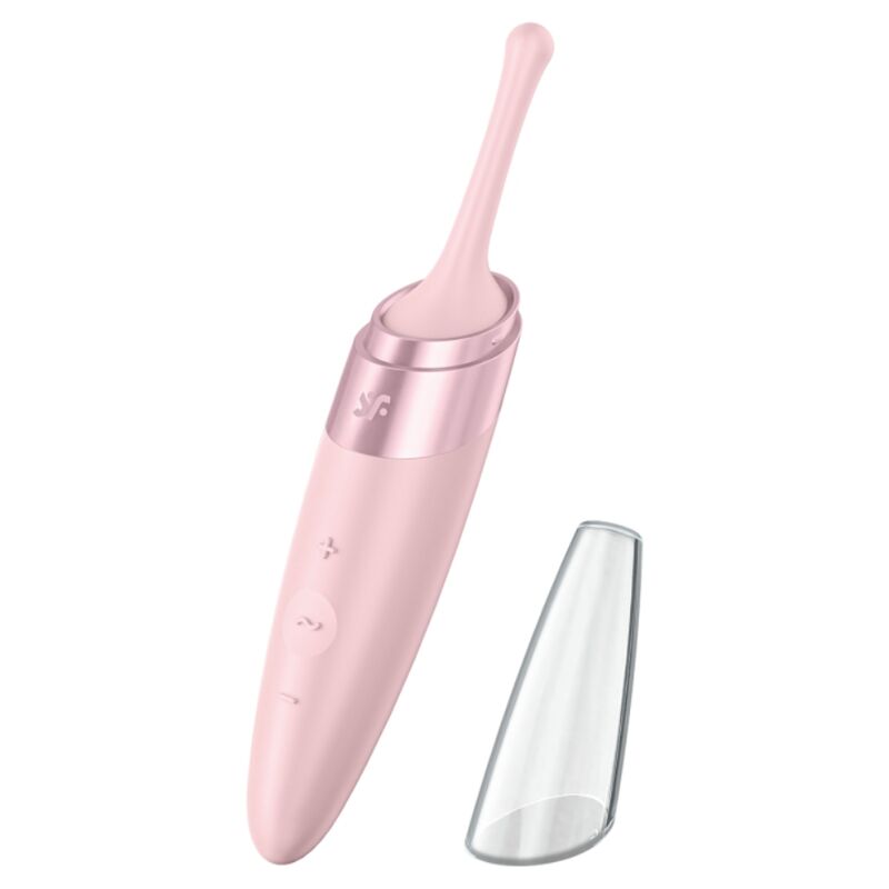 Satisfyer Twirling Delight vibratore clitorideo, rosa