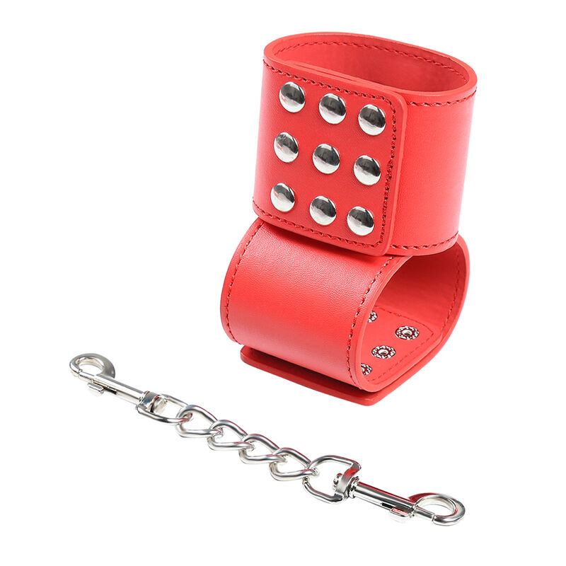 Manette OHMAMA FETISH con chiusura a bottone a pressione