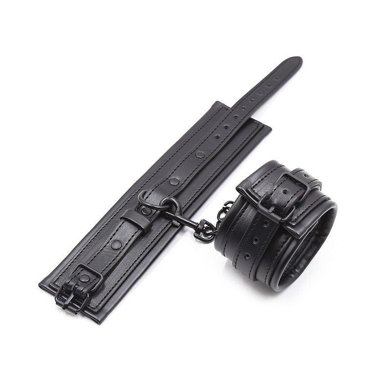OHMAMA FETISH Manette per bondage regolabili, nere