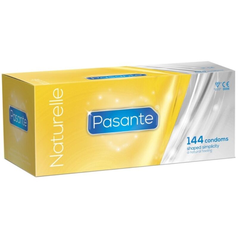 Preservativi standard Pasante Naturelle, 144 pezzi