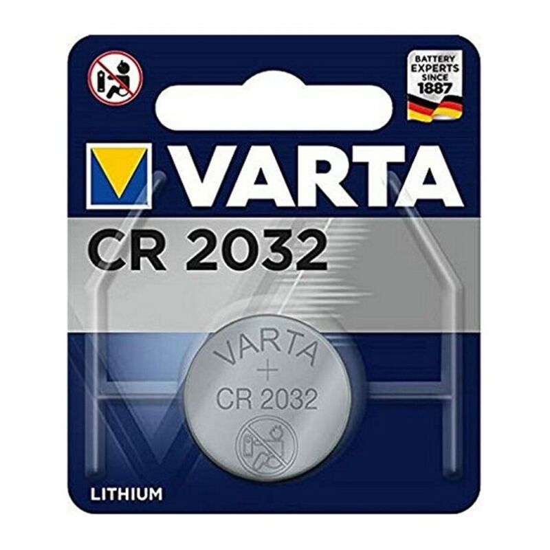 Batteria a bottone al litio CR2032 da 3 V, lunga durata, per orologi ed elettronica VARTA