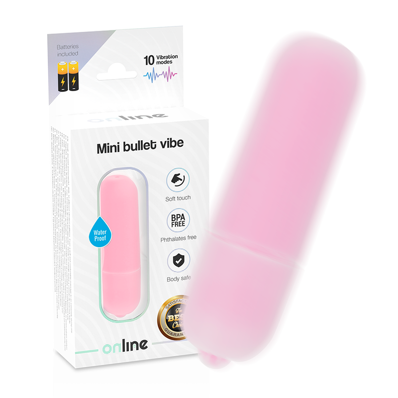 ONLINE Mini Bullet Vibe Pink minivibratore