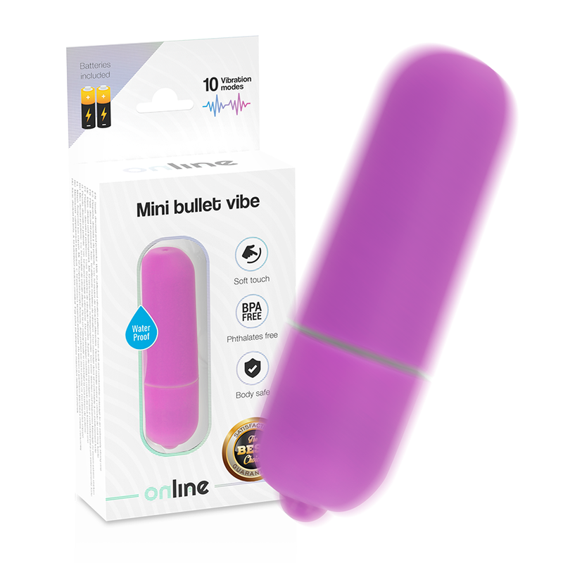 ONLINE Mini Bullet Vibe Purple minivibratore