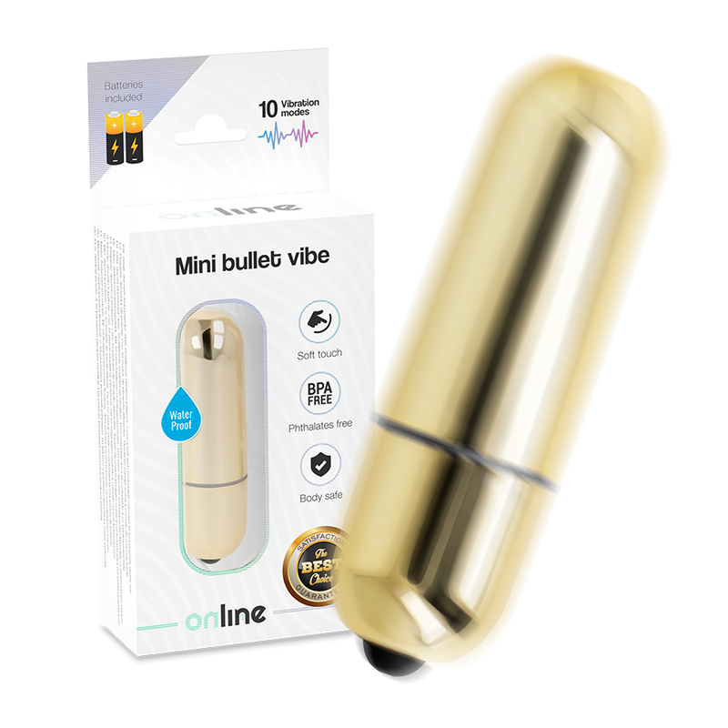 ONLINE Mini Bullet Vibe Golden vibratore per il clitoride