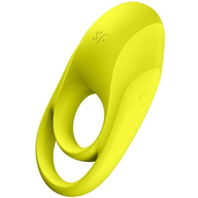 Satisfyer Spectacular Duo anello vibrante per il pene, giallo