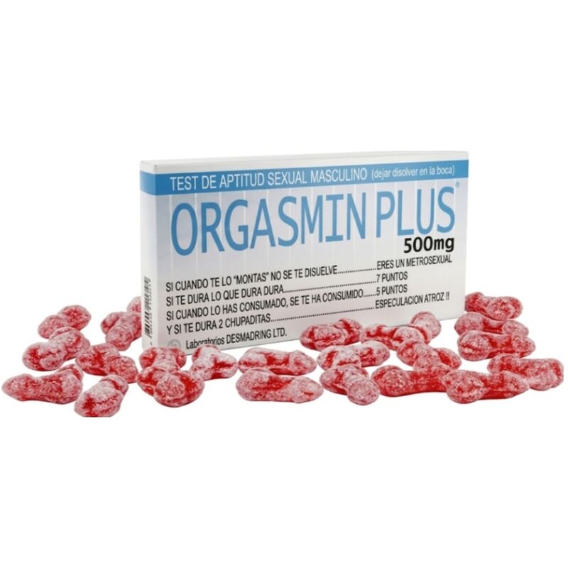 DIABLO GOLOSO Orgasmin Plus, scatola di caramelle: un divertente regalo erotico