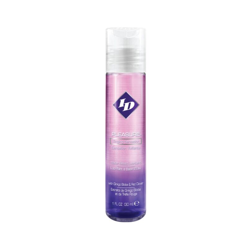 ID PLEASURE lubrificante a base d’acqua con effetto formicolio, 30 ml