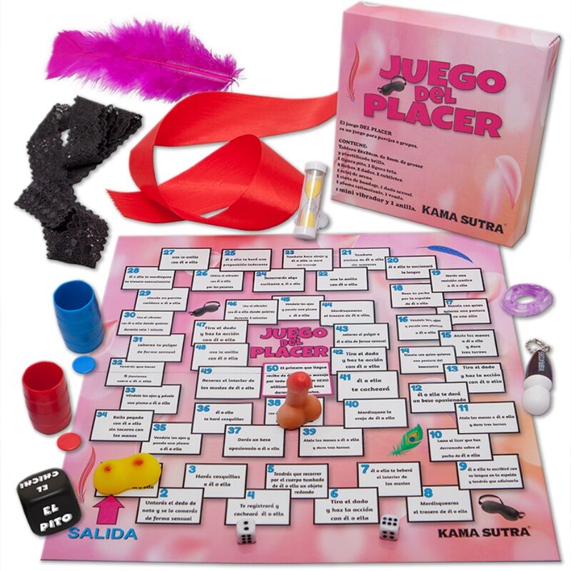 Diablo Picante Pleasure Game, gioco da tavolo erotico con mini vibratore