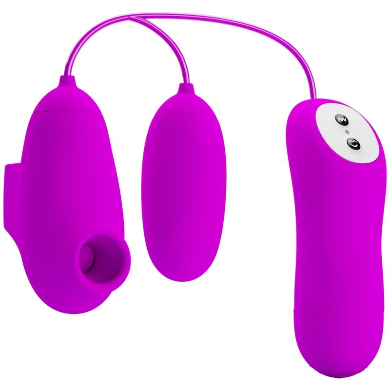 Vibratore Pretty Love con funzione di suzione FUN TOYS