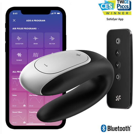 Vibratore Satisfyer Double Fun con telecomando