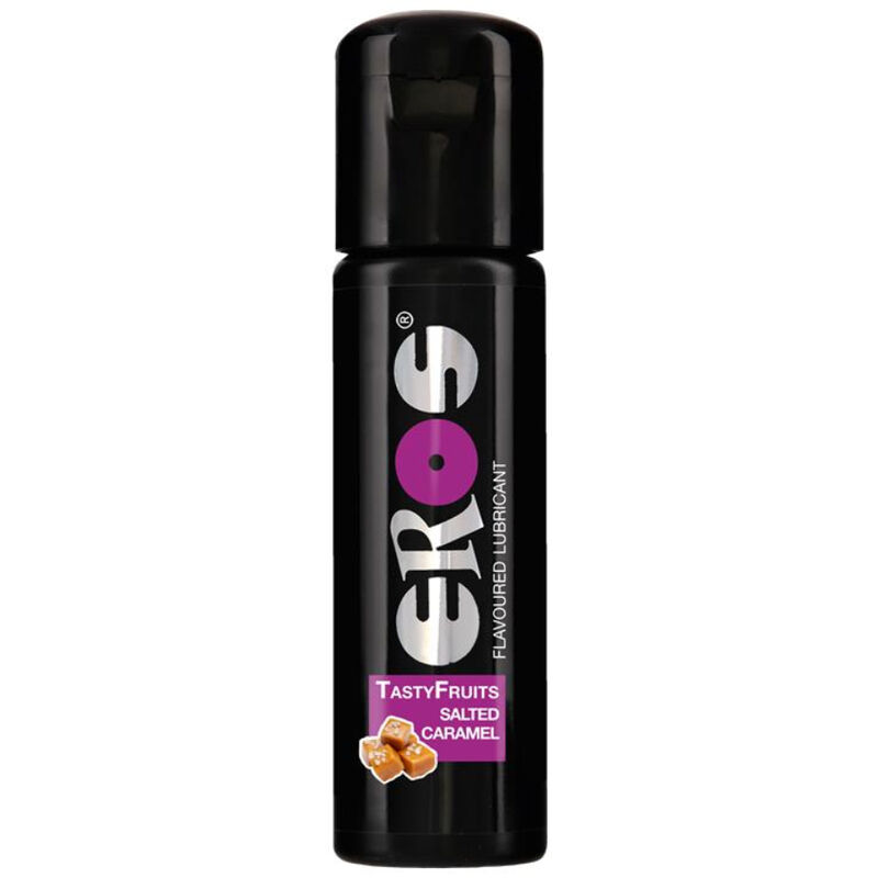 EROS Tasty Fruits lubrificante aromatizzato al caramello salato, 100 ml