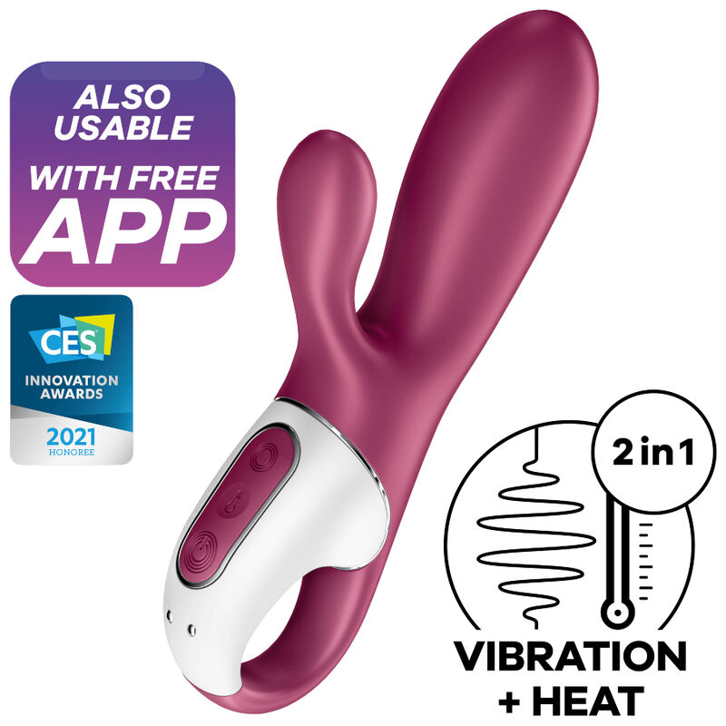 Vibratore per punto G Satisfyer Hot Bunny