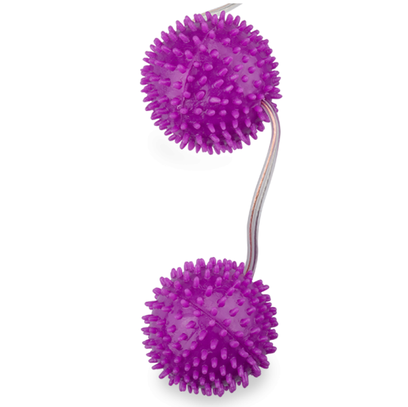 Palline vaginali BAILE A Deeply Pleasure con superficie strutturata, 3,60 cm