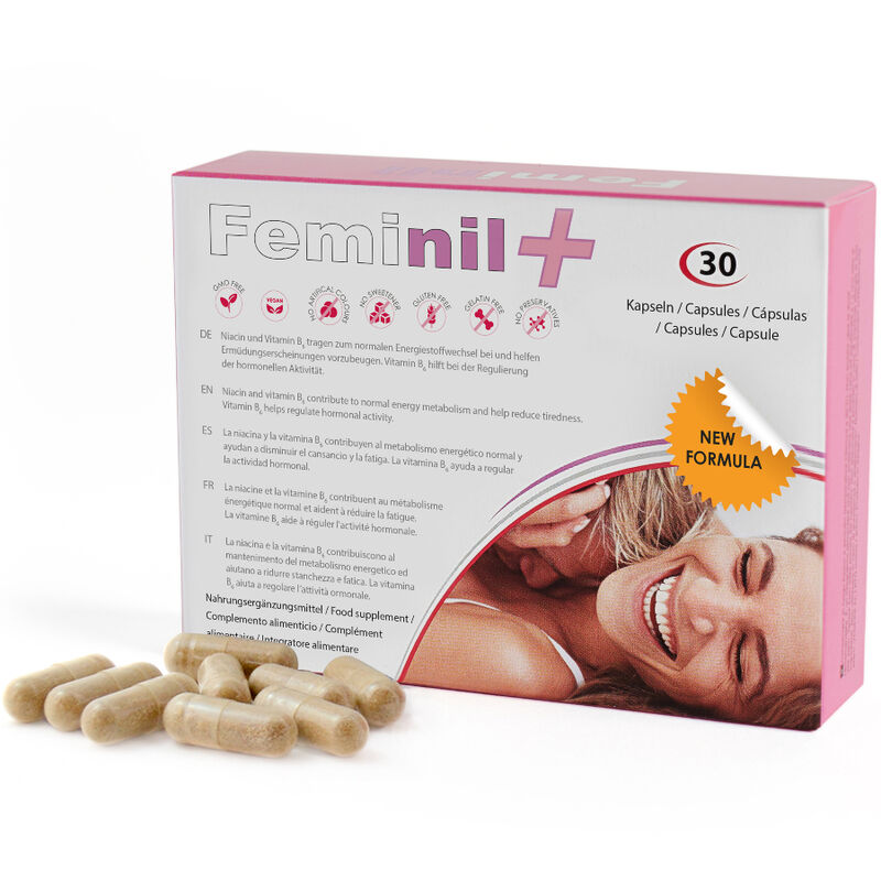 Integratore alimentare Feminil+ di 500COSMETICS, 30 capsule
