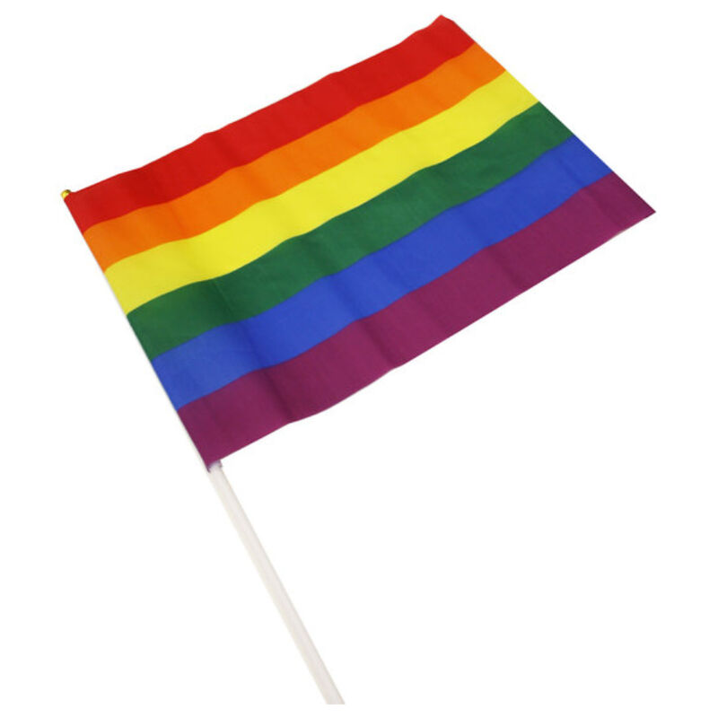 Bandierina PRIDE arcobaleno, 43 x 31 cm