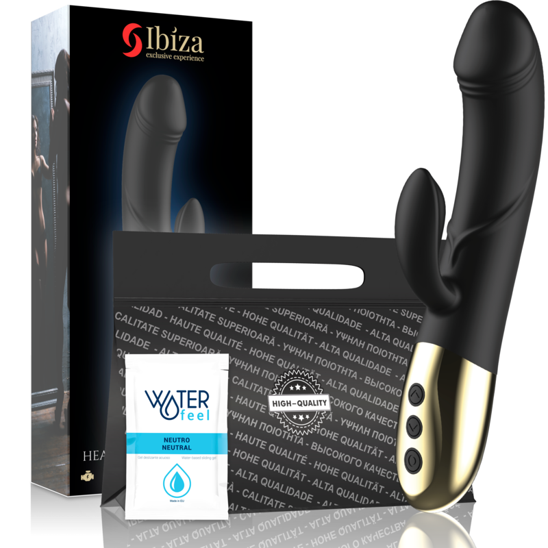 Ibiza Vibratore Anatomico Potente Con Stimolatore A Coniglietto