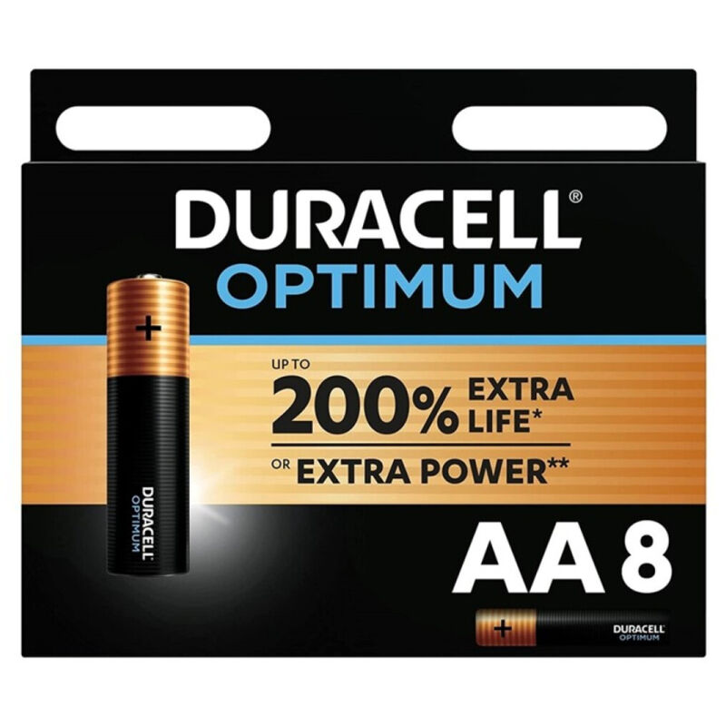 Pile alcaline AA a lunga durata, ideali per i dispositivi di tutti i giorni DURACELL