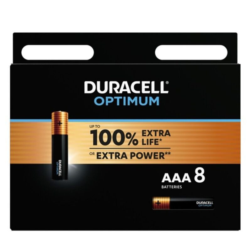 Batterie alcaline AAA a lunga durata, conservabili fino a 10 anni DURACELL