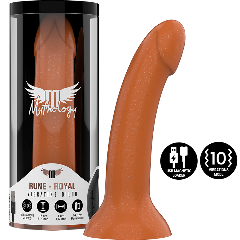 MYTHOLOGY Rune Royal vibratore con telecomando, taglia M