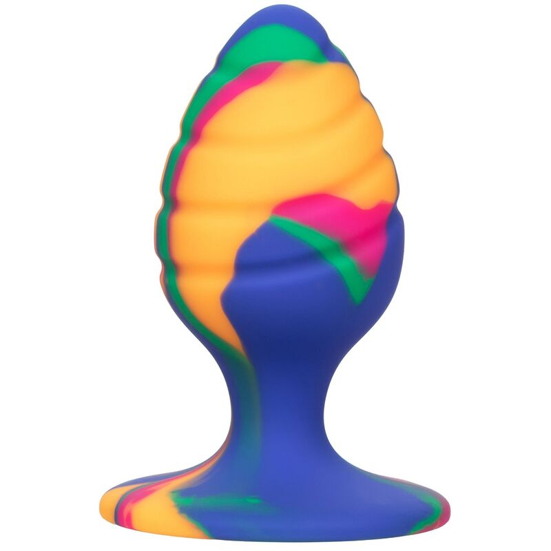 CalExotics Cheeky Medium Swirl plug anale in silicone