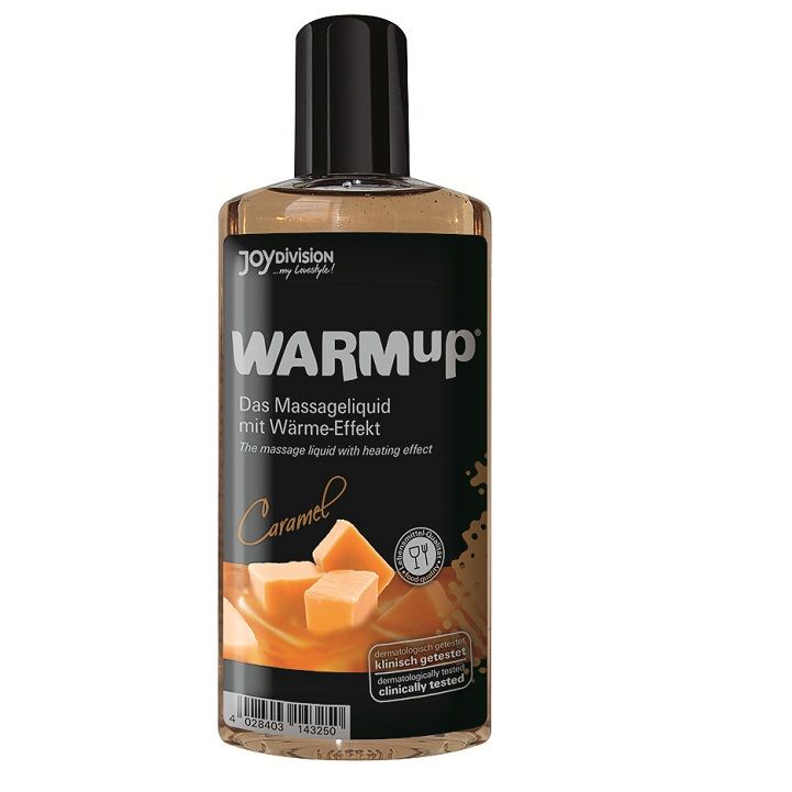 Olio da massaggio riscaldante JOYDIVISION WARMup Caramel