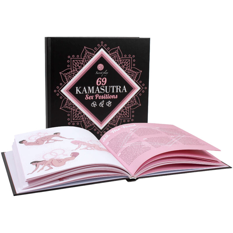 Libro del Kamasutra Secretplay con 69 posizioni