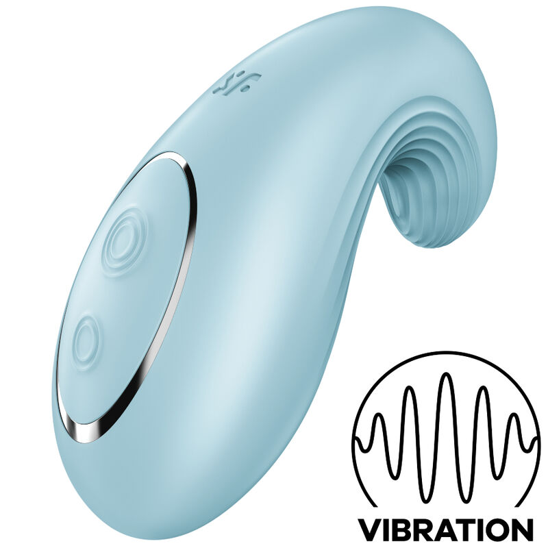 Vibratore appoggiabile per il clitoride in silicone morbido con 12 programmi di vibrazione SATISFYER