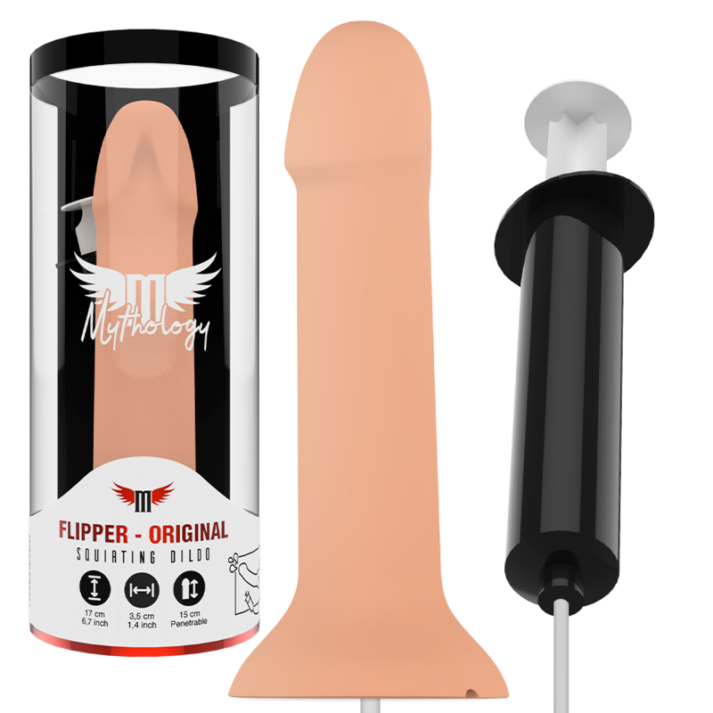 MYTHOLOGY Flipper Original dildo con funzione eiaculatoria, taglia M