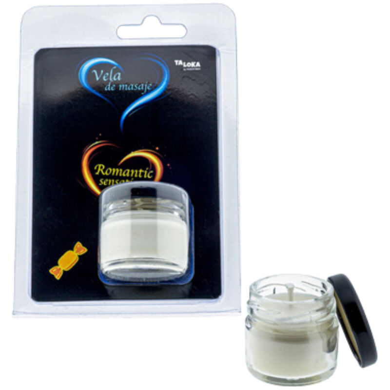 Candela da massaggio TALOKA al caramello, 30 ml