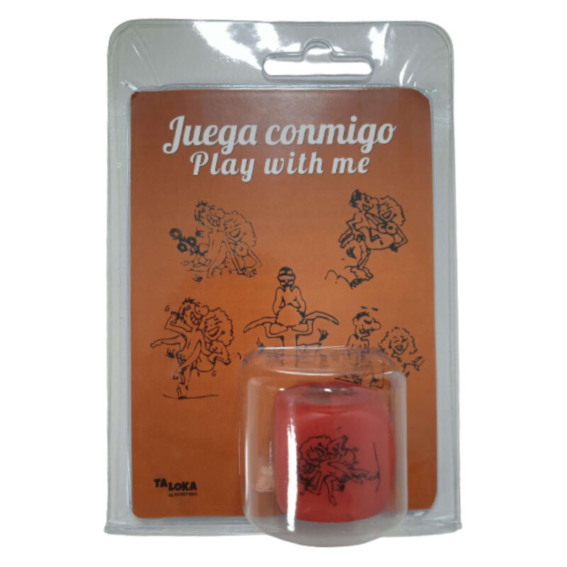 Dado del Kamasutra Diablo Picante, rosso