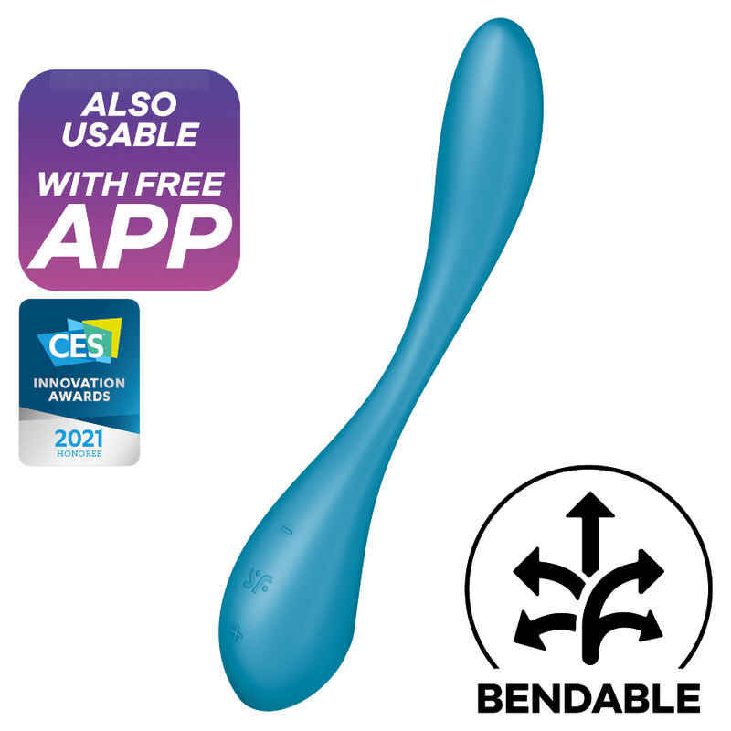 Satisfyer G Spot Flex 5 vibratore per il punto G con app